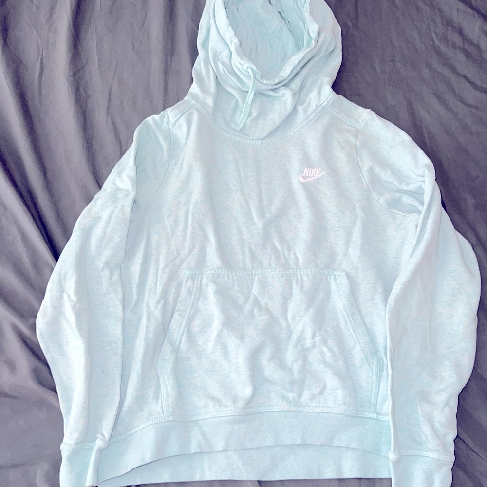 Womens Light Blue Nike Hoodie